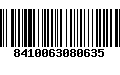 Código de Barras 8410063080635