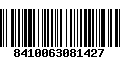 Código de Barras 8410063081427