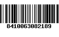 Código de Barras 8410063082189