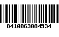 Código de Barras 8410063084534