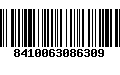 Código de Barras 8410063086309