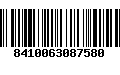 Código de Barras 8410063087580