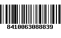 Código de Barras 8410063088839