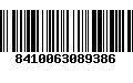 Código de Barras 8410063089386