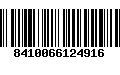 Código de Barras 8410066124916