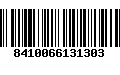 Código de Barras 8410066131303