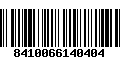 Código de Barras 8410066140404