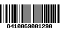 Código de Barras 8410069001290