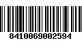 Código de Barras 8410069002594