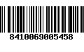 Código de Barras 8410069005458