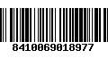 Código de Barras 8410069018977