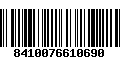 Código de Barras 8410076610690