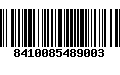 Código de Barras 8410085489003