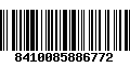 Código de Barras 8410085886772