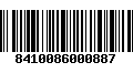 Código de Barras 8410086000887