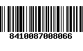 Código de Barras 8410087008066