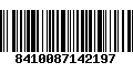 Código de Barras 8410087142197