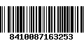 Código de Barras 8410087163253