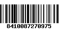 Código de Barras 8410087270975