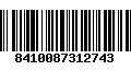 Código de Barras 8410087312743