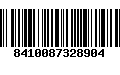 Código de Barras 8410087328904