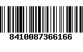 Código de Barras 8410087366166