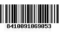 Código de Barras 8410091069053