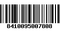 Código de Barras 8410095007808