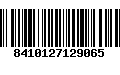 Código de Barras 8410127129065