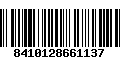 Código de Barras 8410128661137