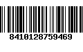 Código de Barras 8410128759469