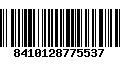 Código de Barras 8410128775537