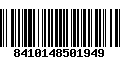 Código de Barras 8410148501949