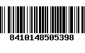 Código de Barras 8410148505398