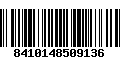 Código de Barras 8410148509136