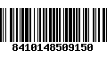 Código de Barras 8410148509150