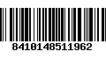 Código de Barras 8410148511962