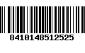 Código de Barras 8410148512525