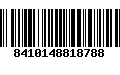 Código de Barras 8410148818788