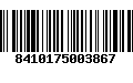 Código de Barras 8410175003867