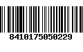 Código de Barras 8410175050229