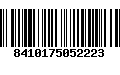 Código de Barras 8410175052223