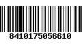 Código de Barras 8410175056610