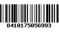 Código de Barras 8410175056993