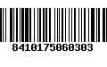 Código de Barras 8410175060303