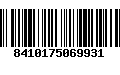 Código de Barras 8410175069931