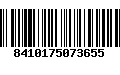 Código de Barras 8410175073655