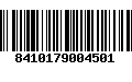 Código de Barras 8410179004501