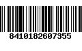 Código de Barras 8410182607355