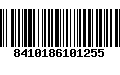 Código de Barras 8410186101255